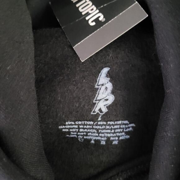 Black Lana Del Rey Hoodie Size Large - Picture 3 of 3